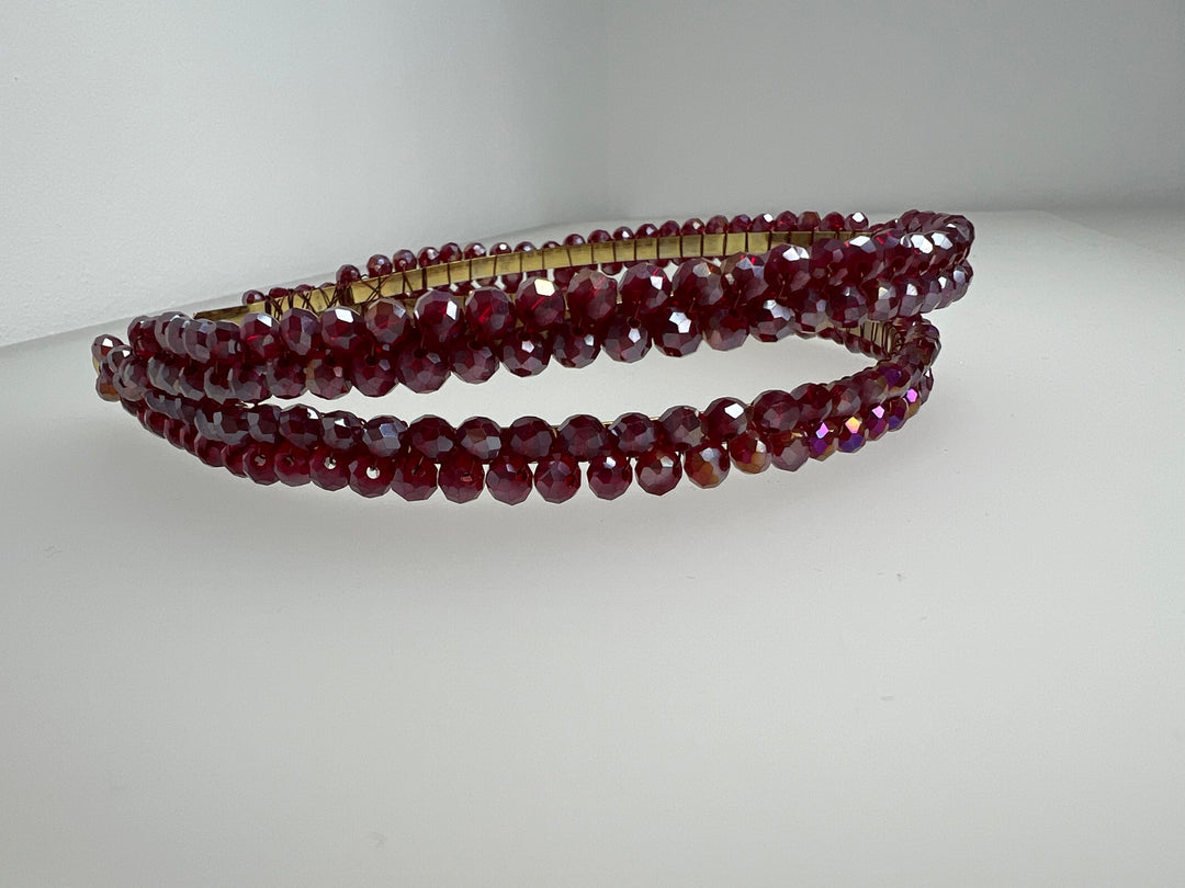 Headband Exclusiv Bordeaux