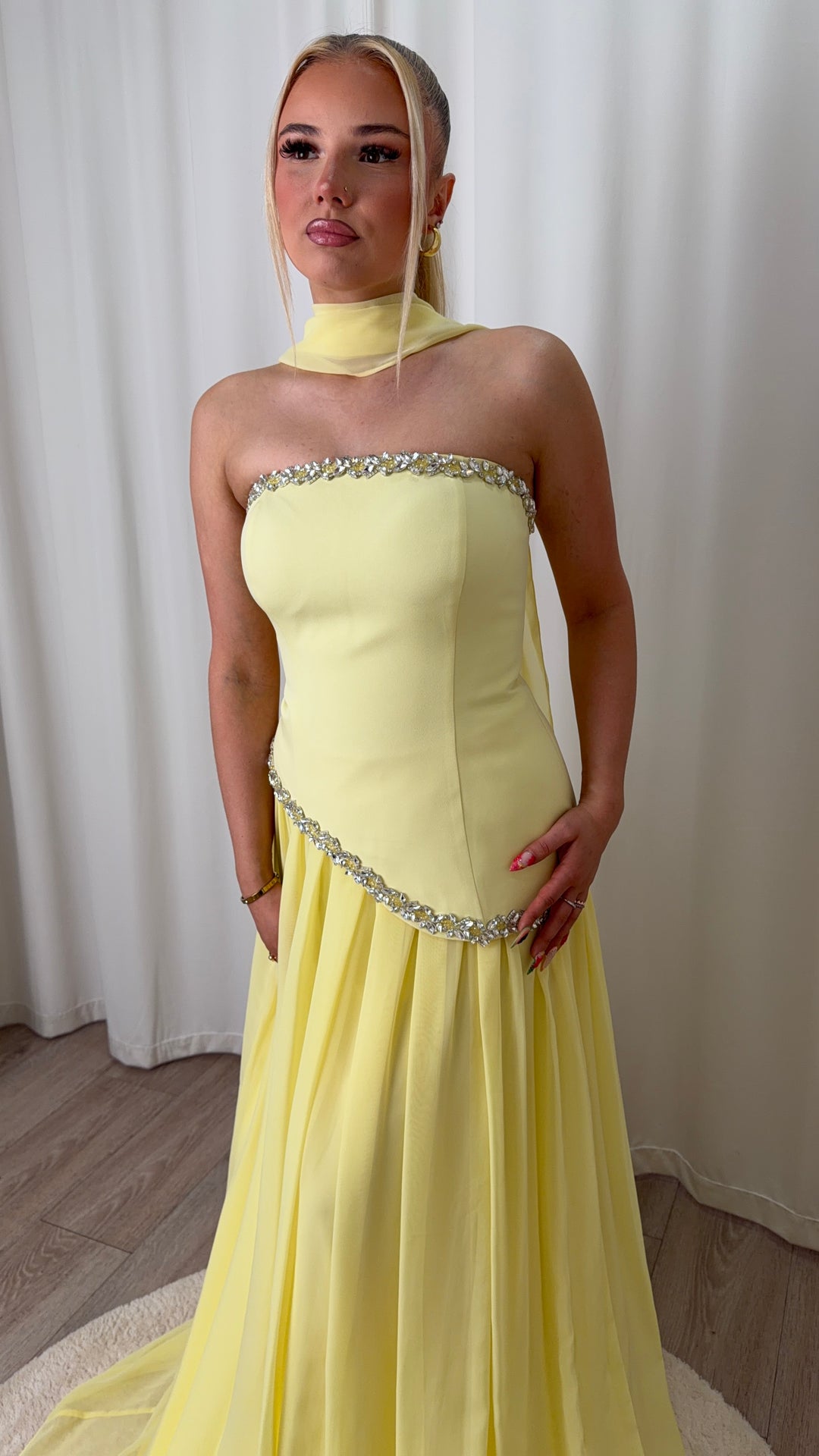 LUXURY 3-PIECE COUTURE DRESS