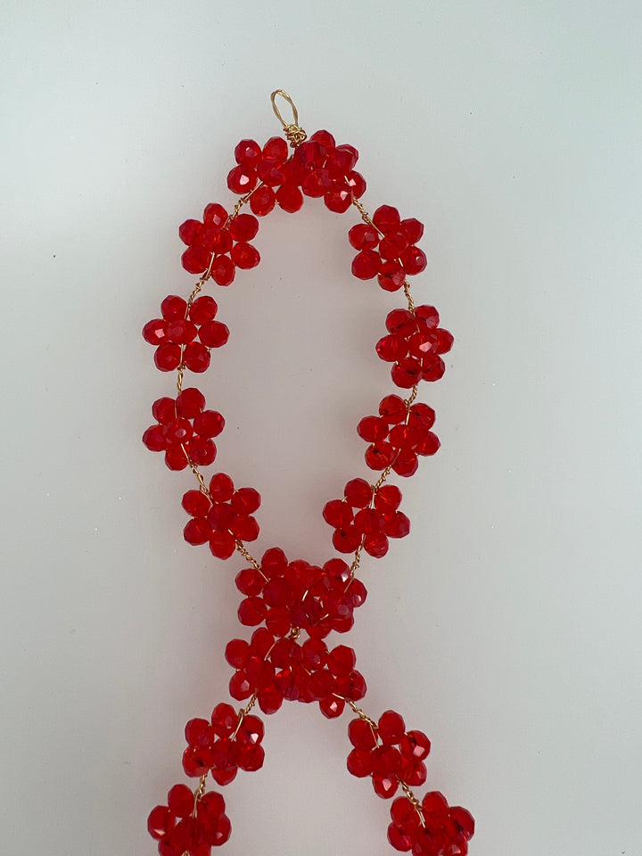 Flower Band Red