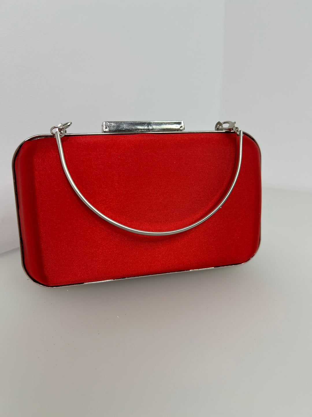 Shine Red Clutch