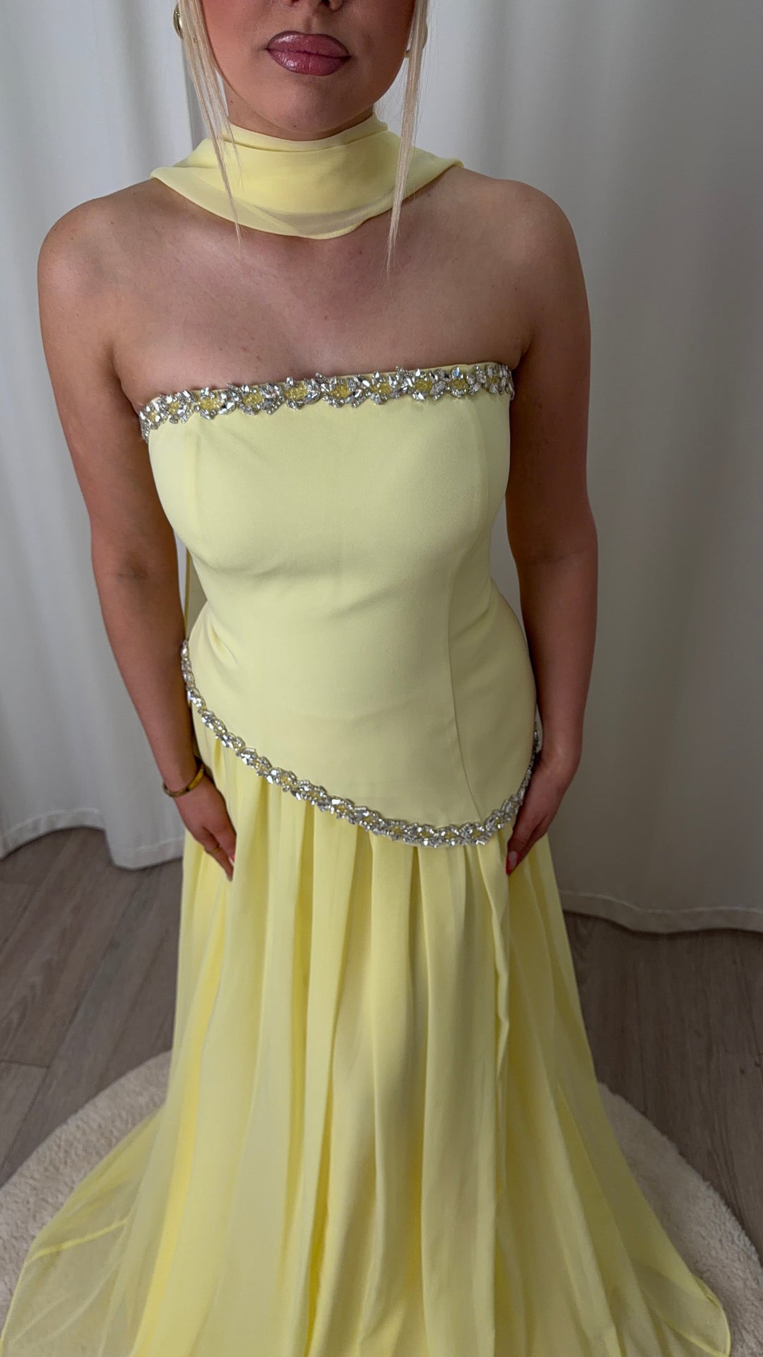 LUXURY 3-PIECE COUTURE DRESS