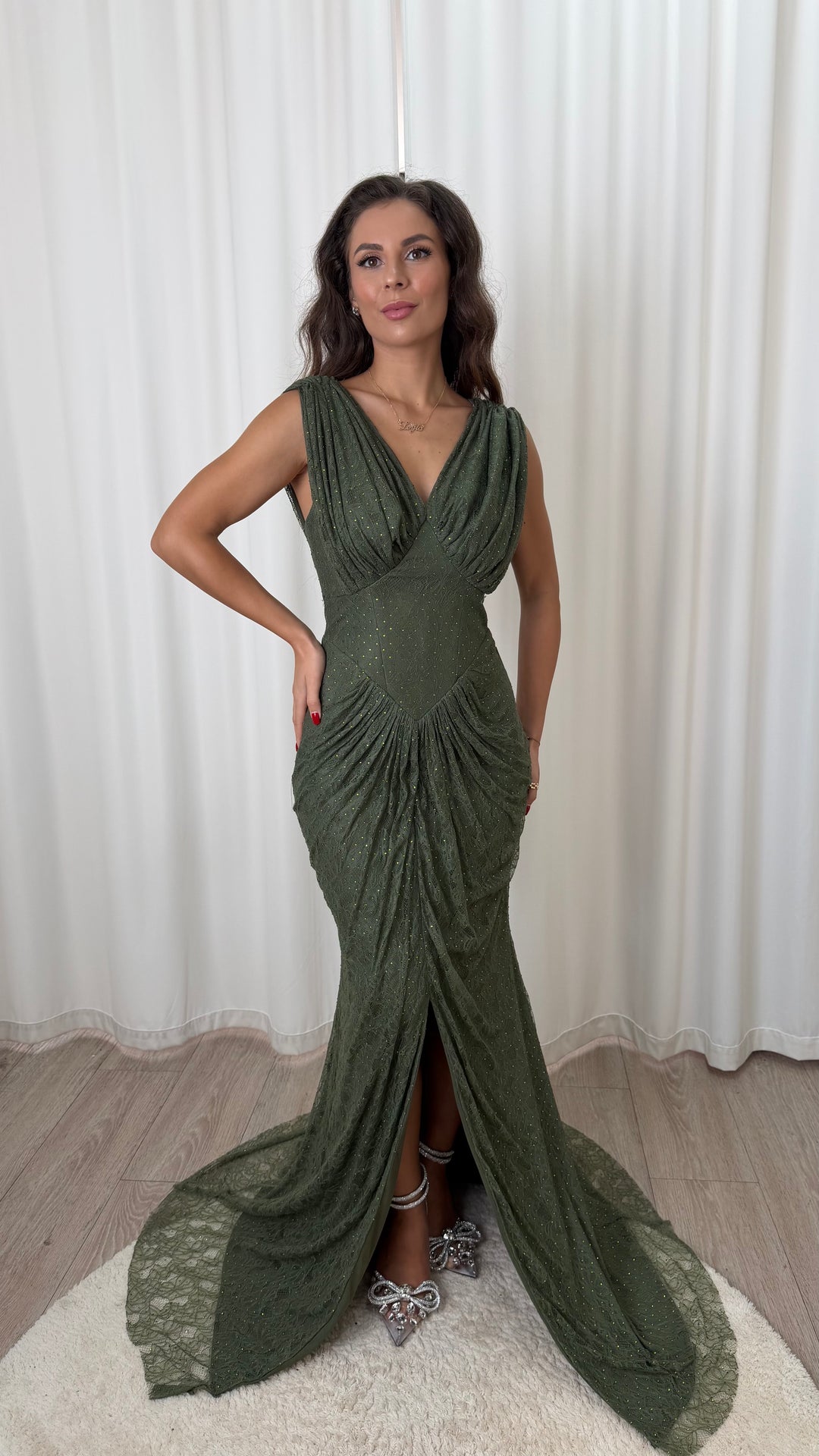 Olive Lady Gown