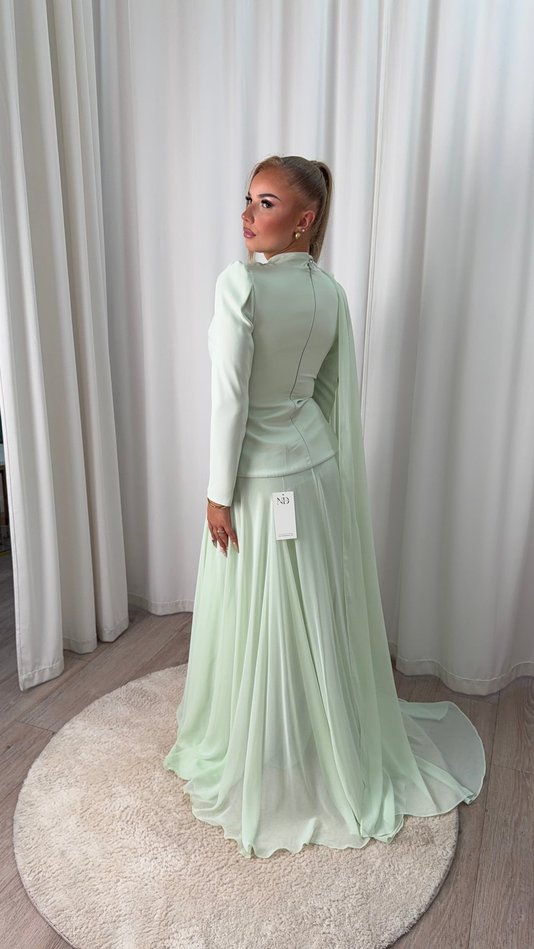 Modest Bloom Dress