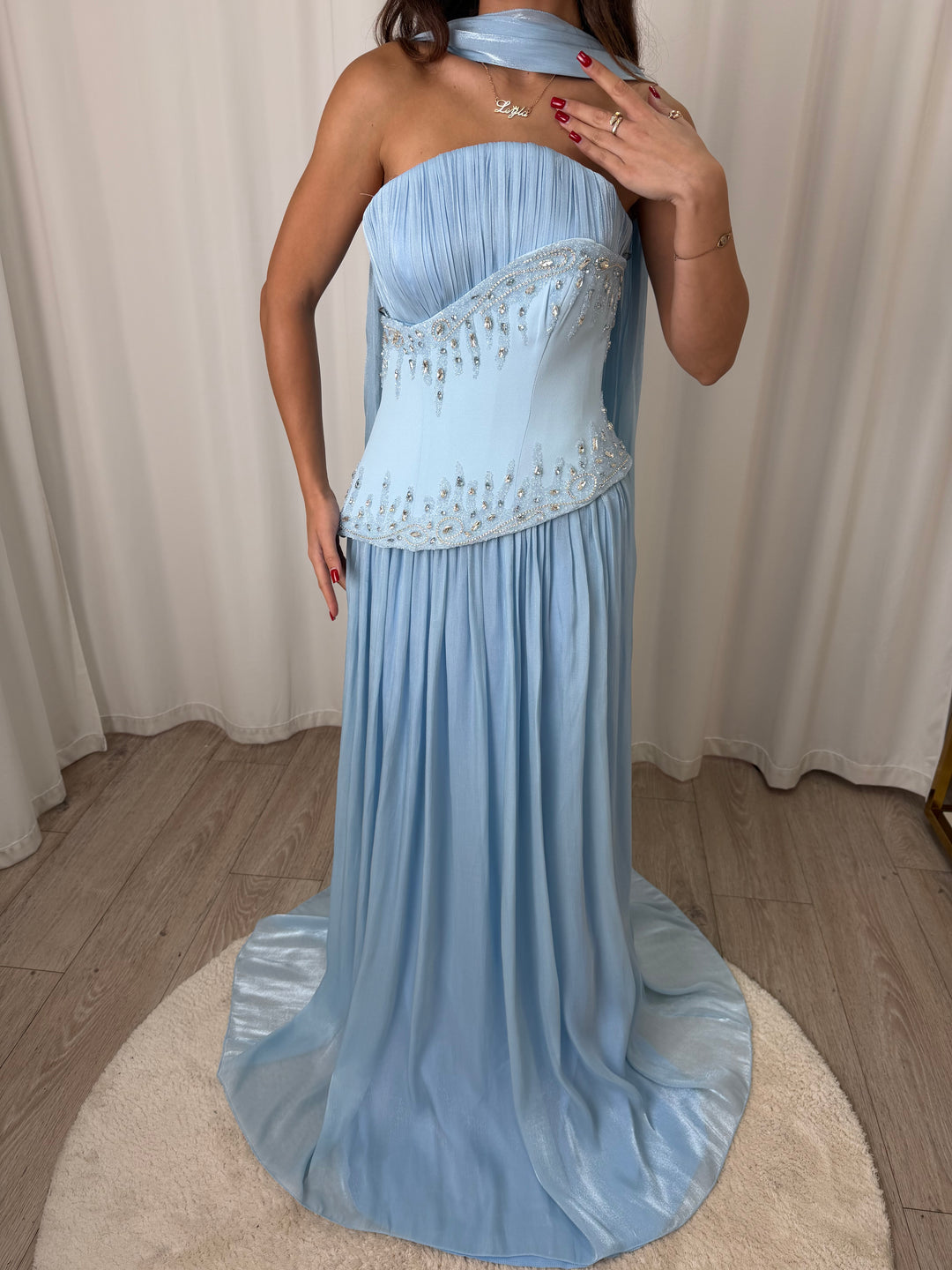 Babyblue Corsett Dress