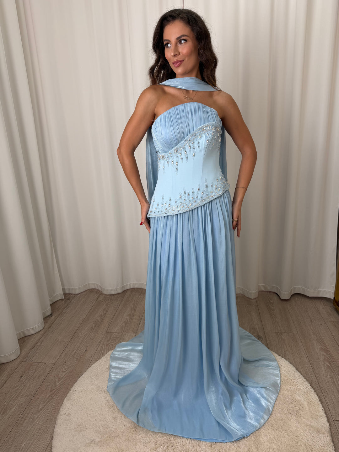 Babyblue Corsett Dress