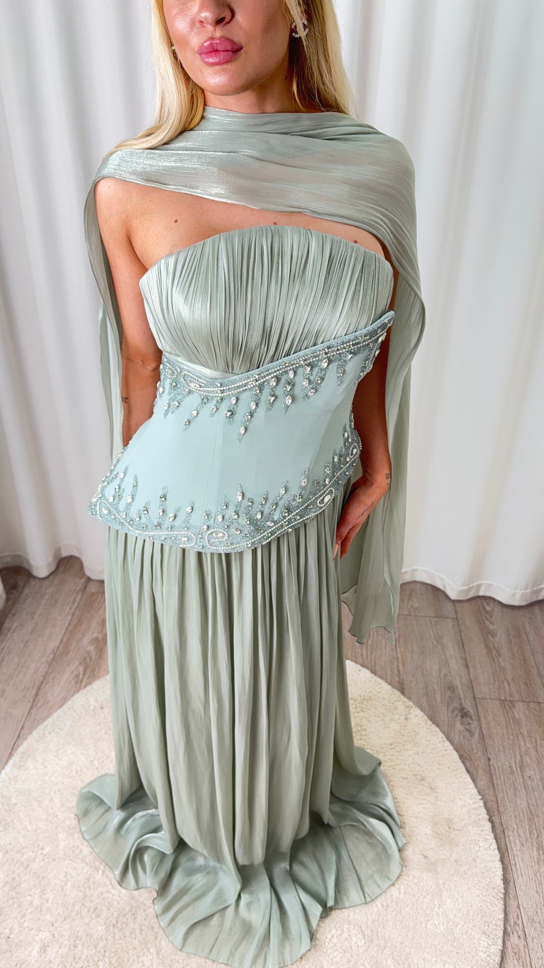 Mint Corsett Dress