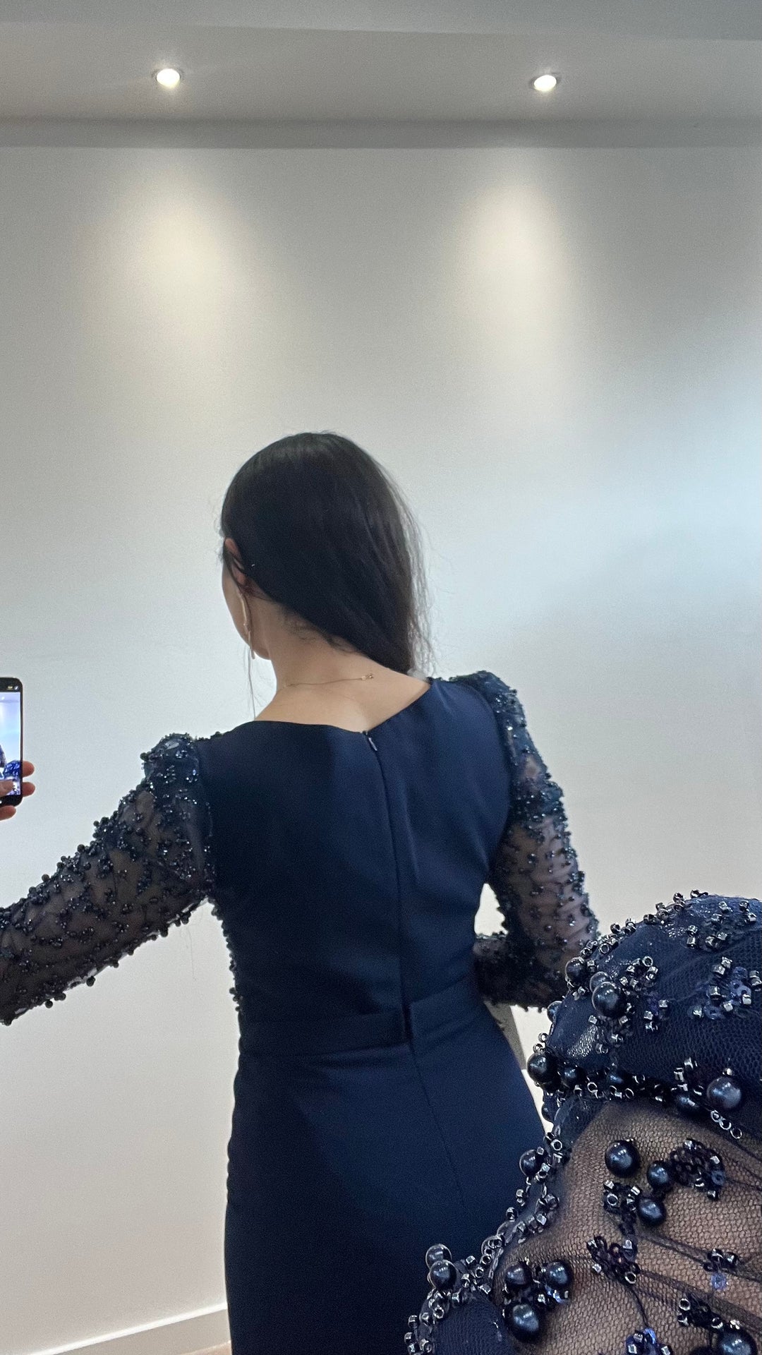 Exklusiv Blue Dress