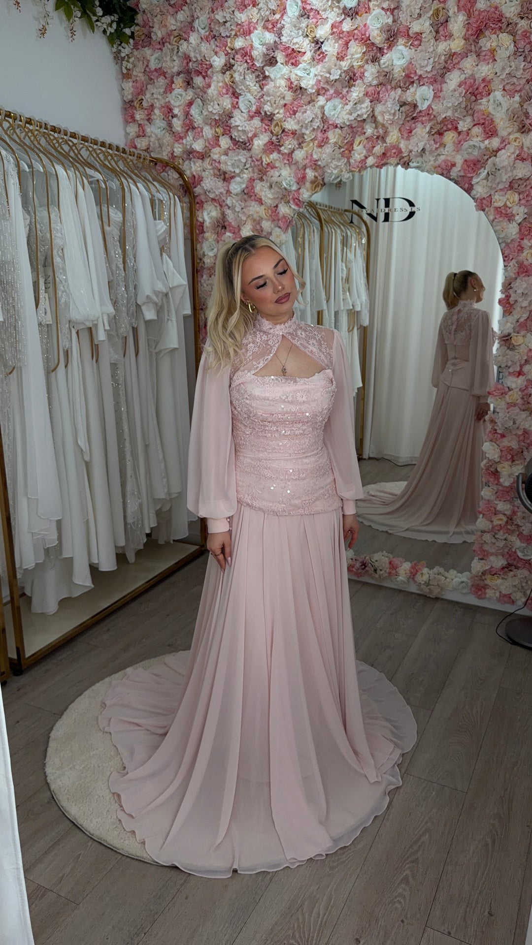 Nora Dress- Rosa