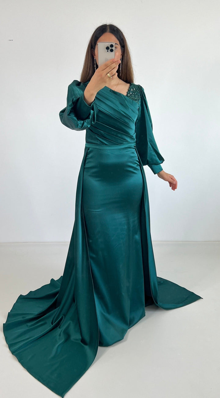 The Hülya Dress Green