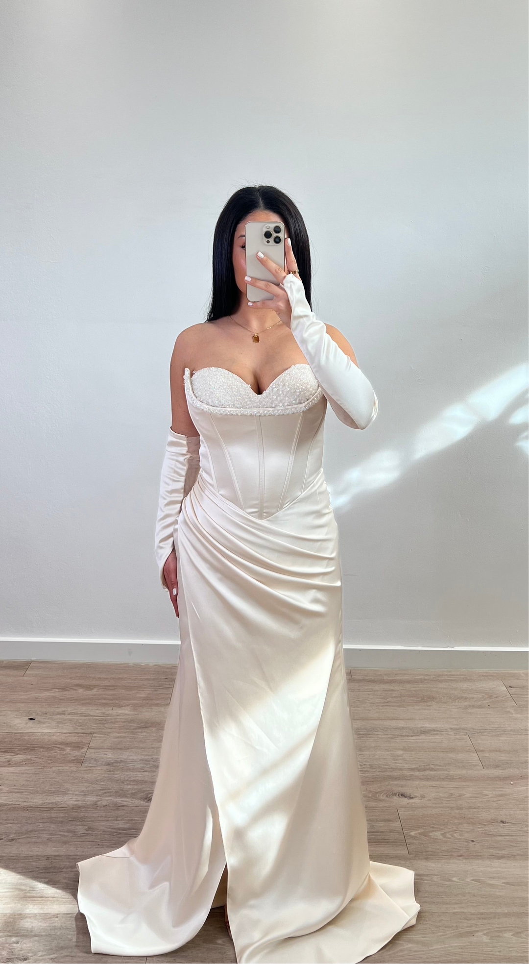Beige Lady Dress