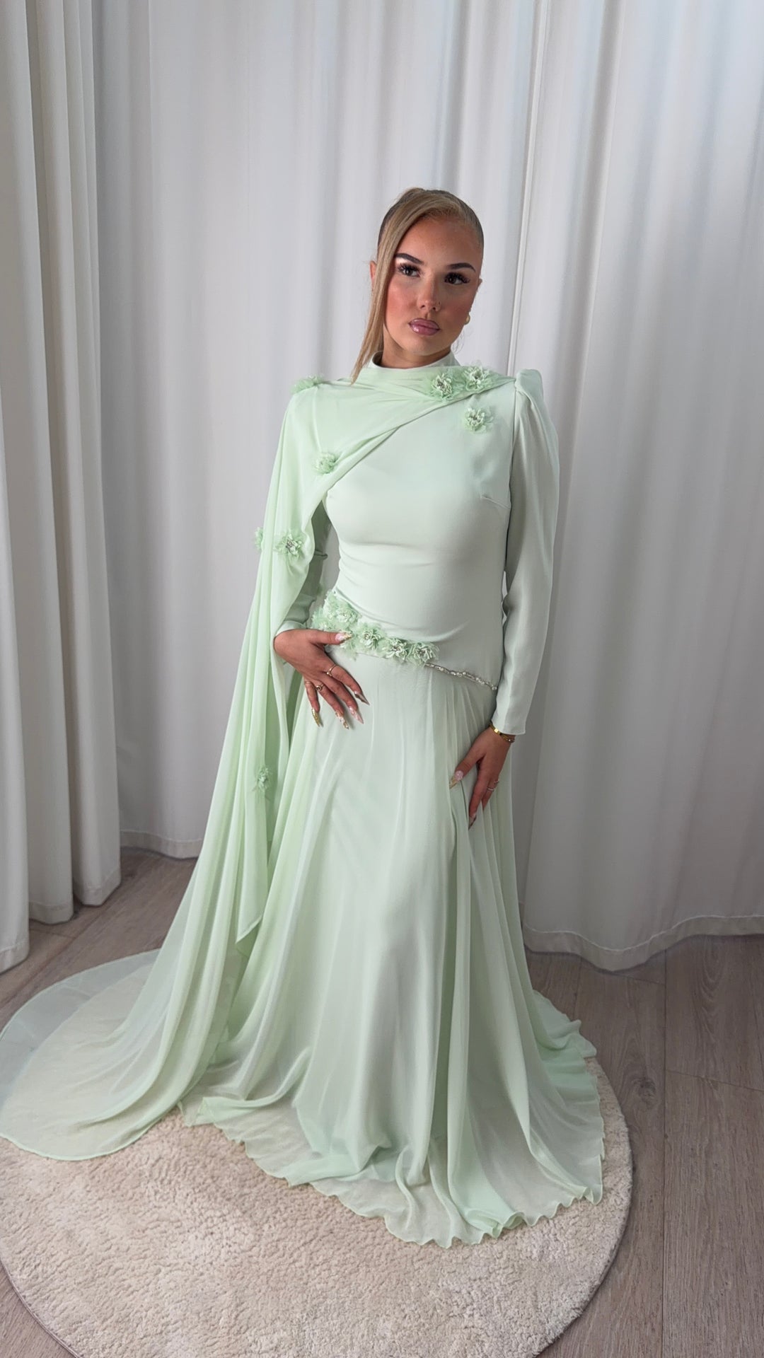 Modest Bloom Dress