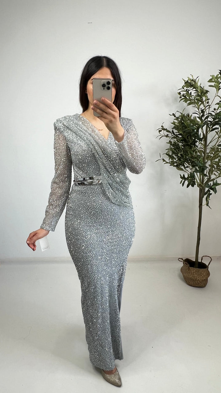 The Nancy Dress Grey