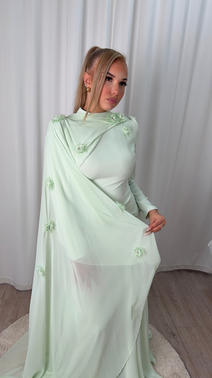 Modest Bloom Dress