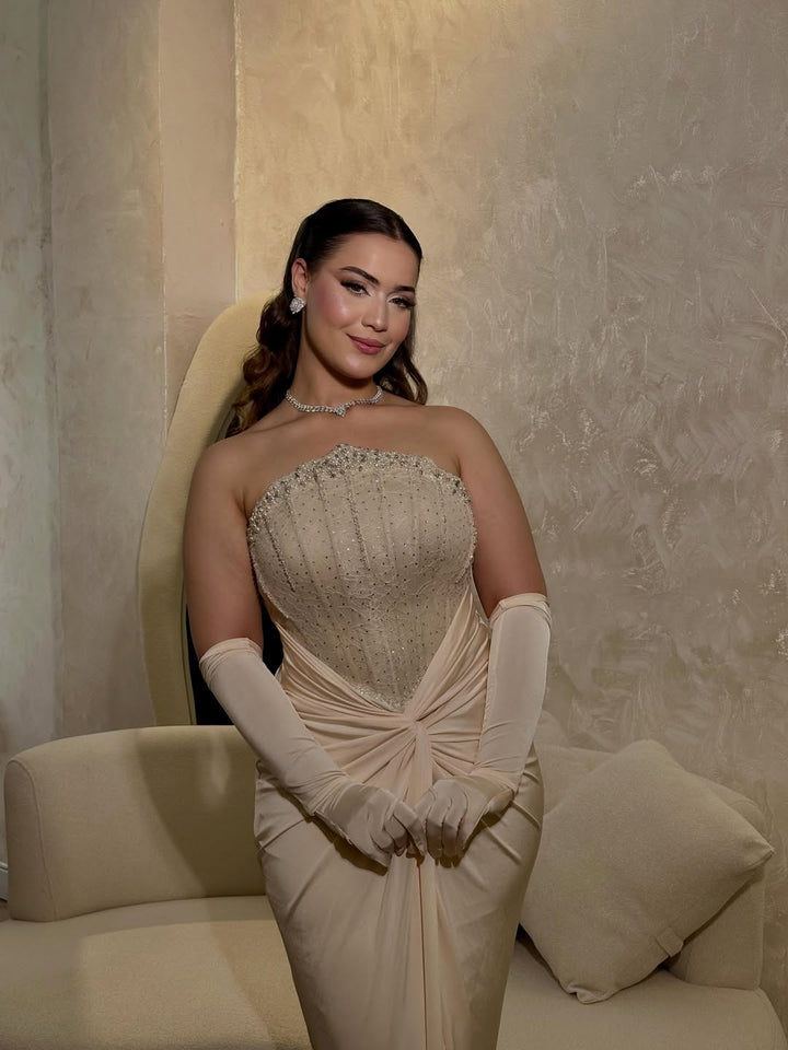 Sira Dress beige