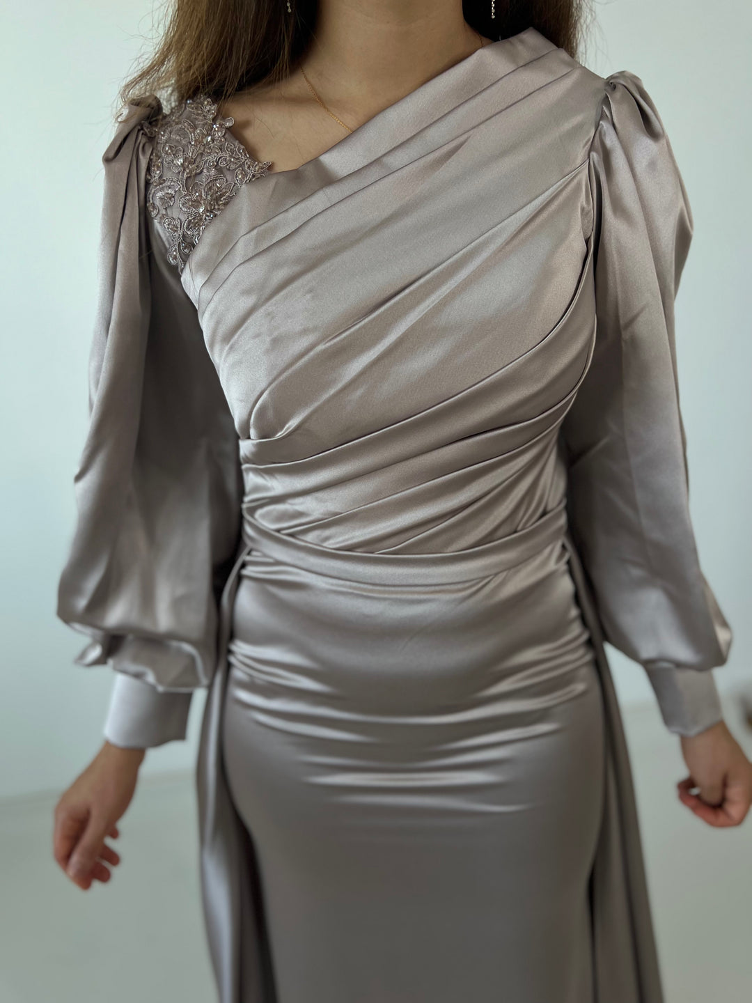 The Hülya Dress Grey