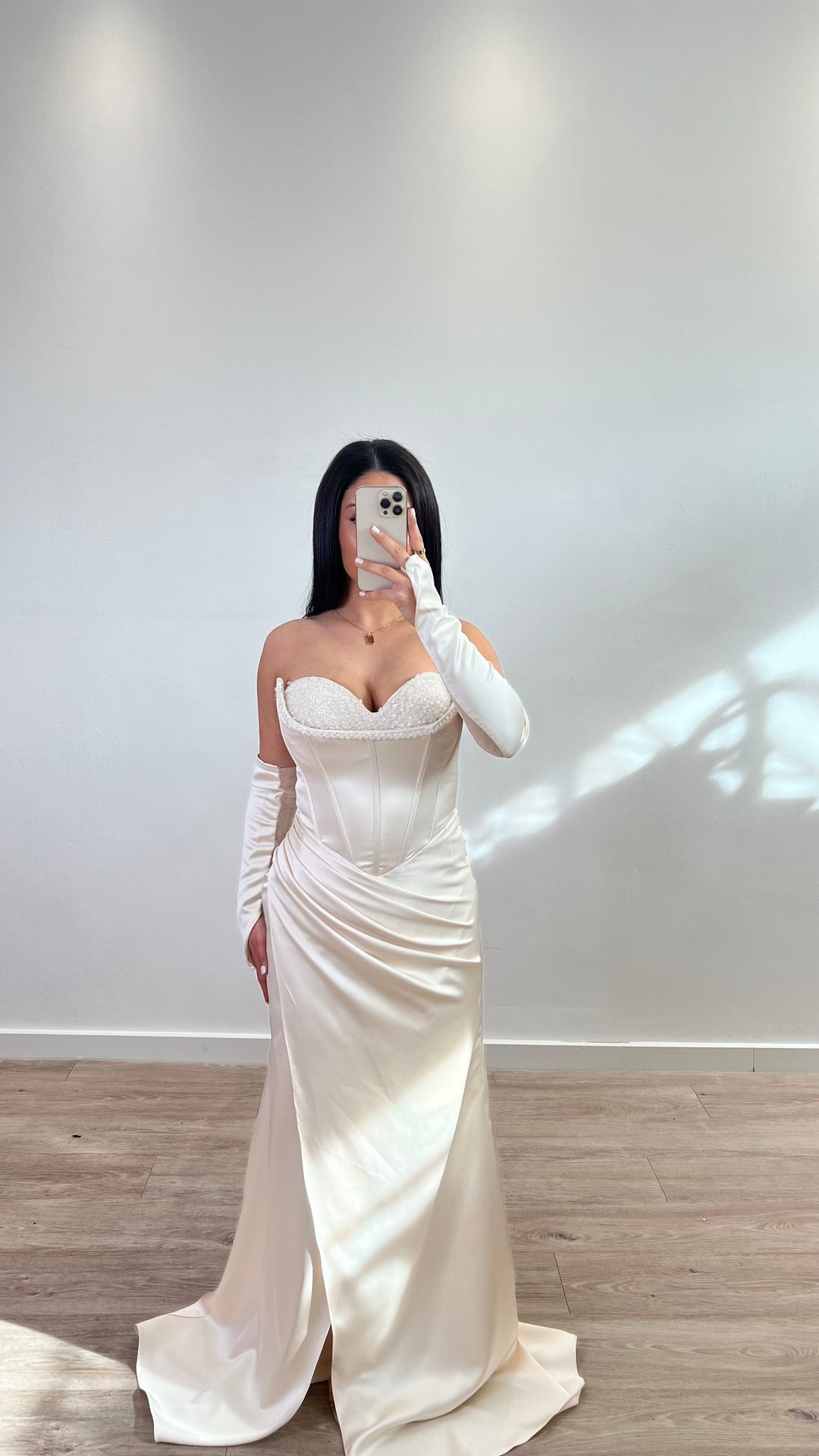 Beige Lady Dress