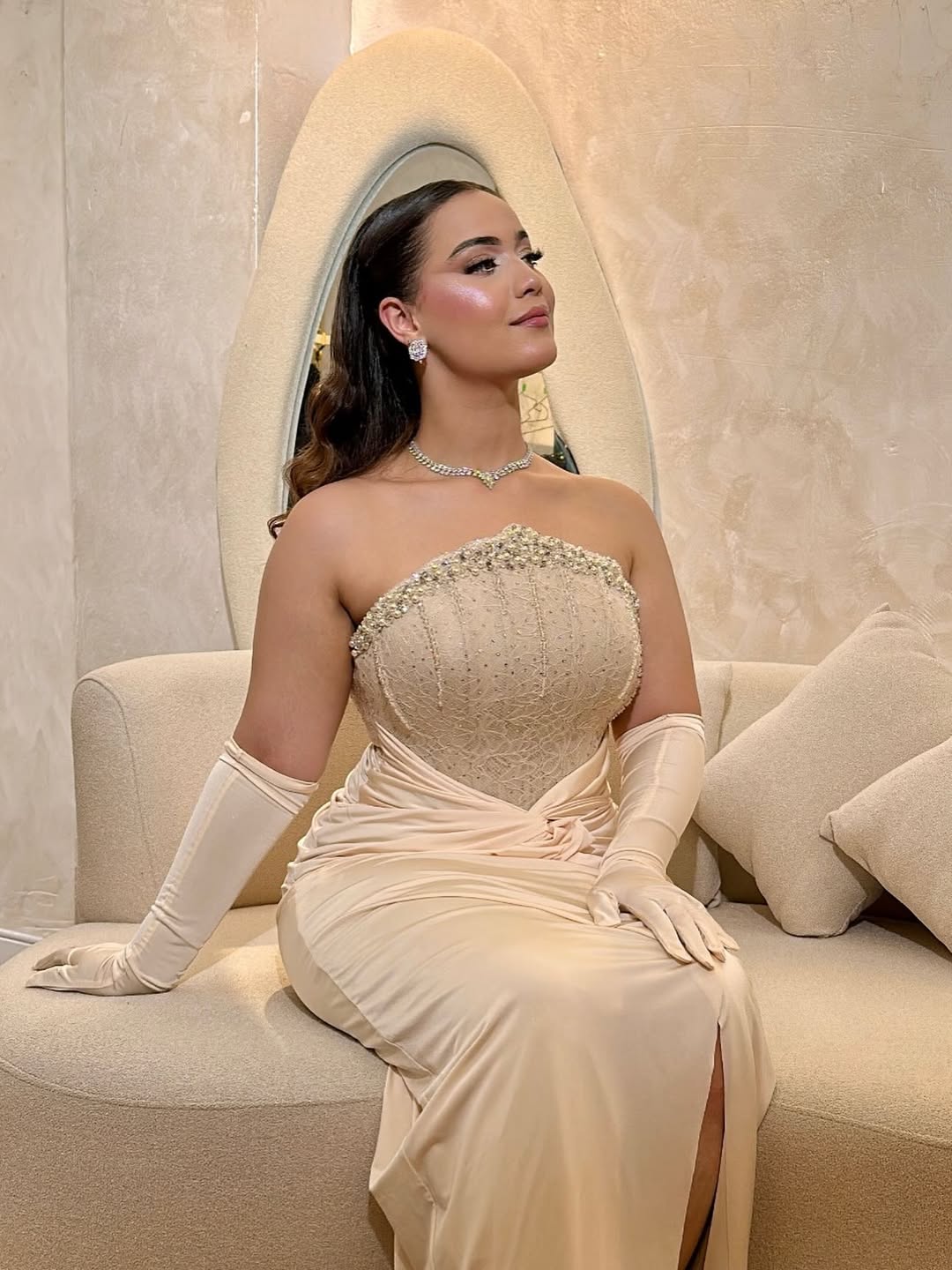 Sira Dress beige