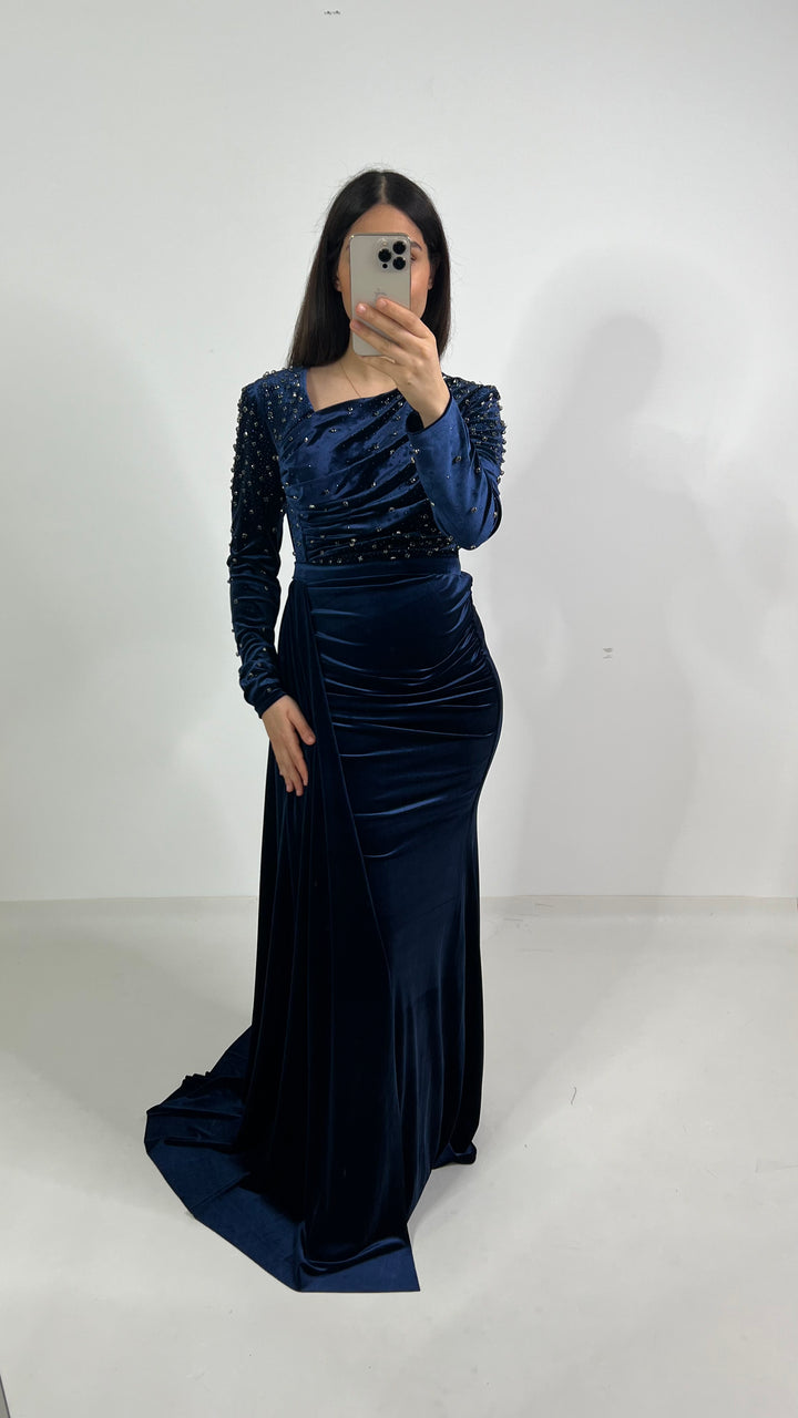 The Ferya Dress blue