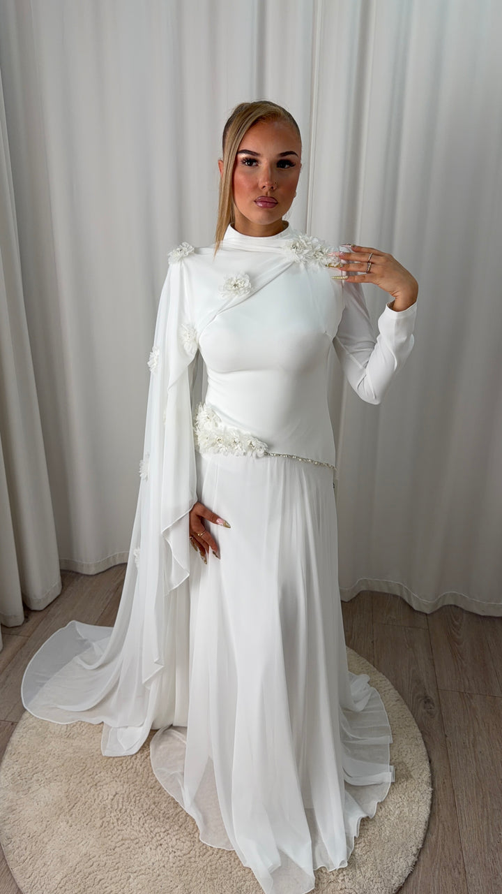 Modest Bloom Dress