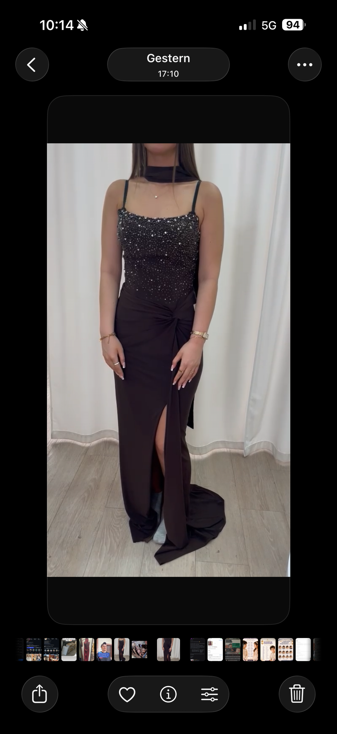Brown Pearl Elegance