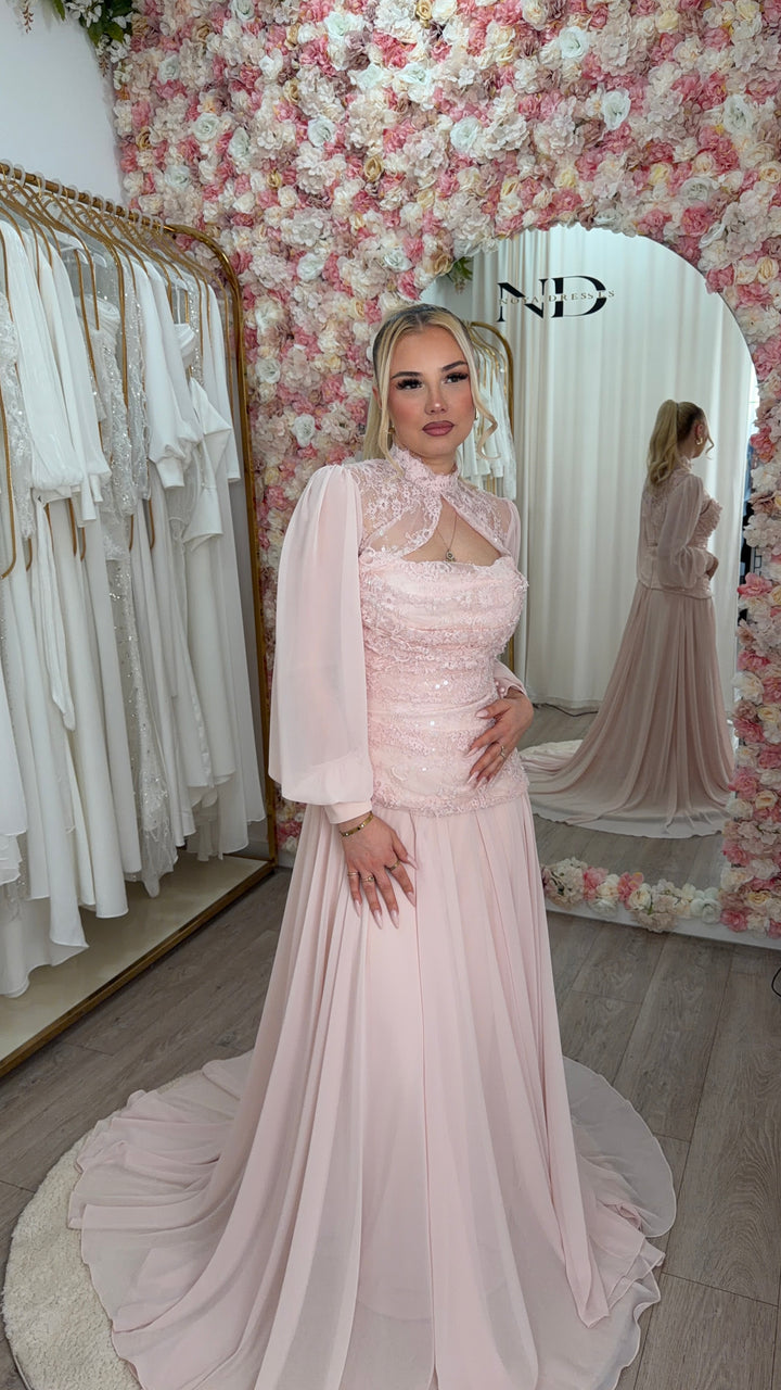 Nora Dress- Rosa