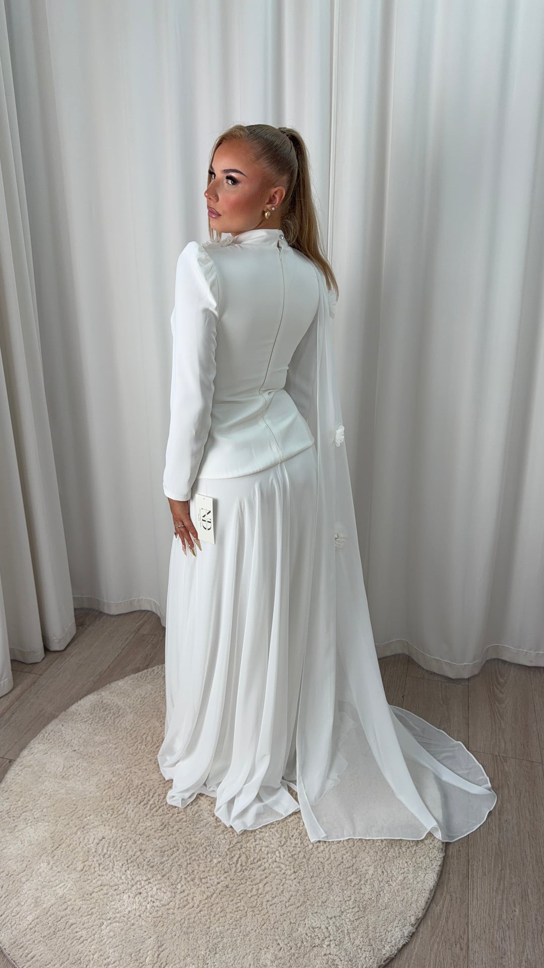 Modest Bloom Dress