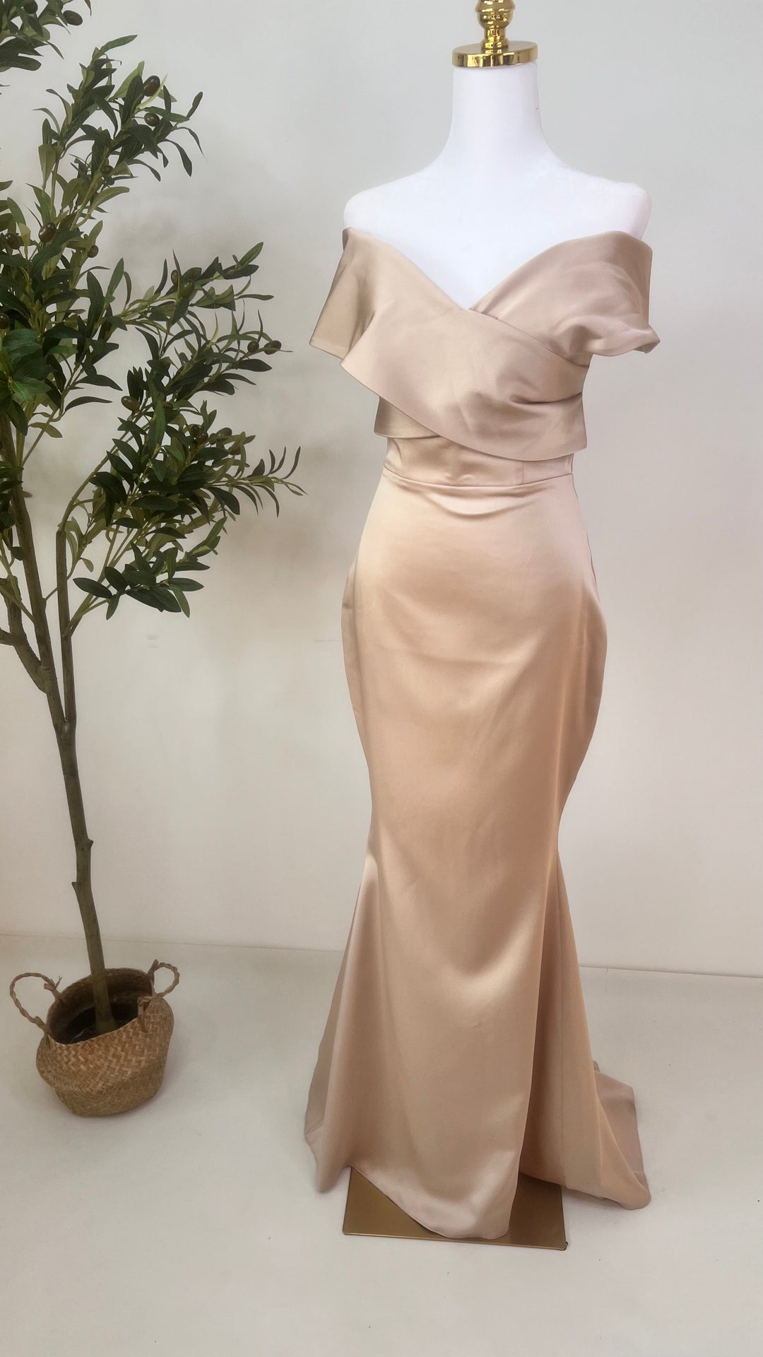 Duru Dress Beige