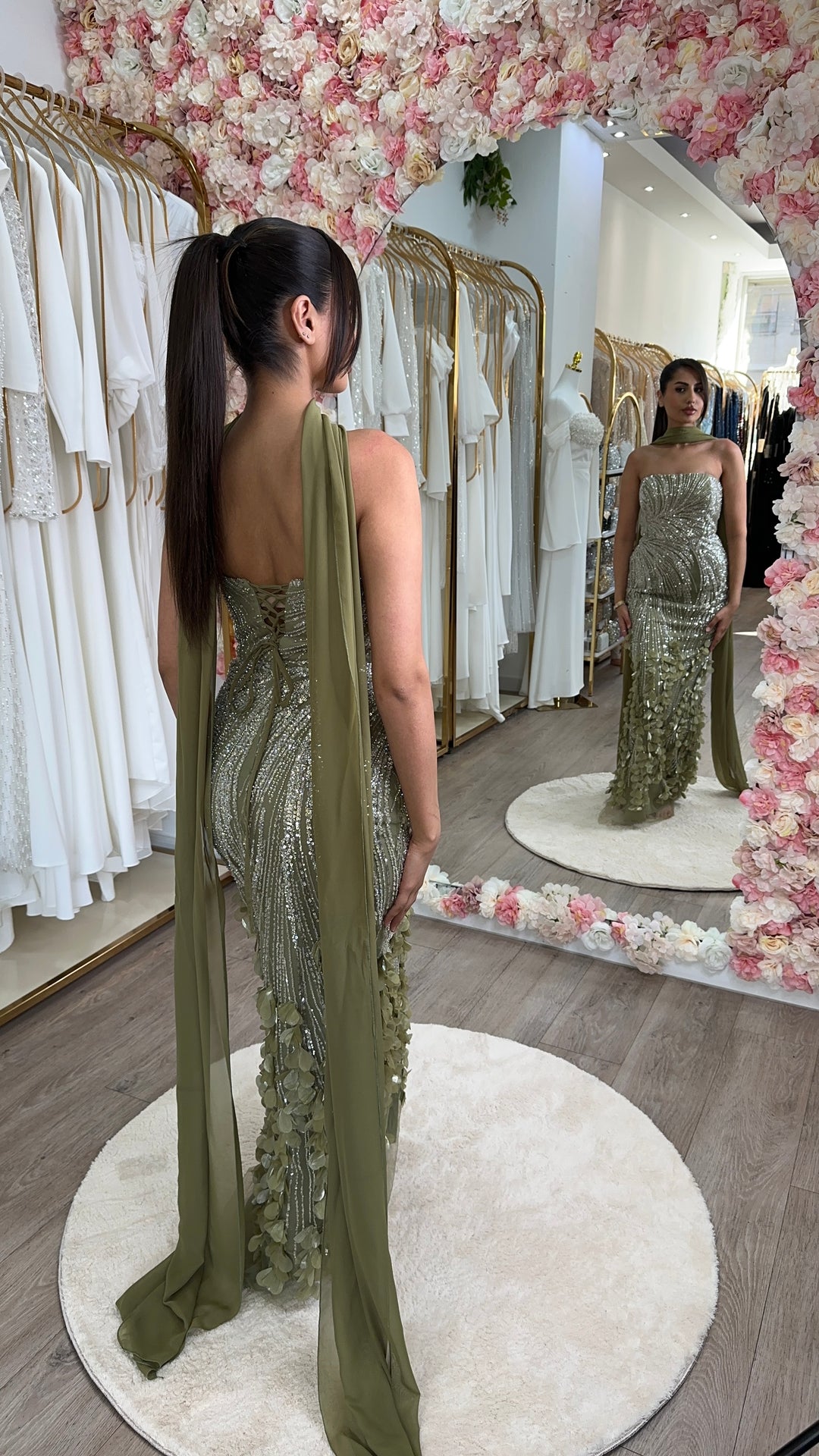 Olive Premium Dress