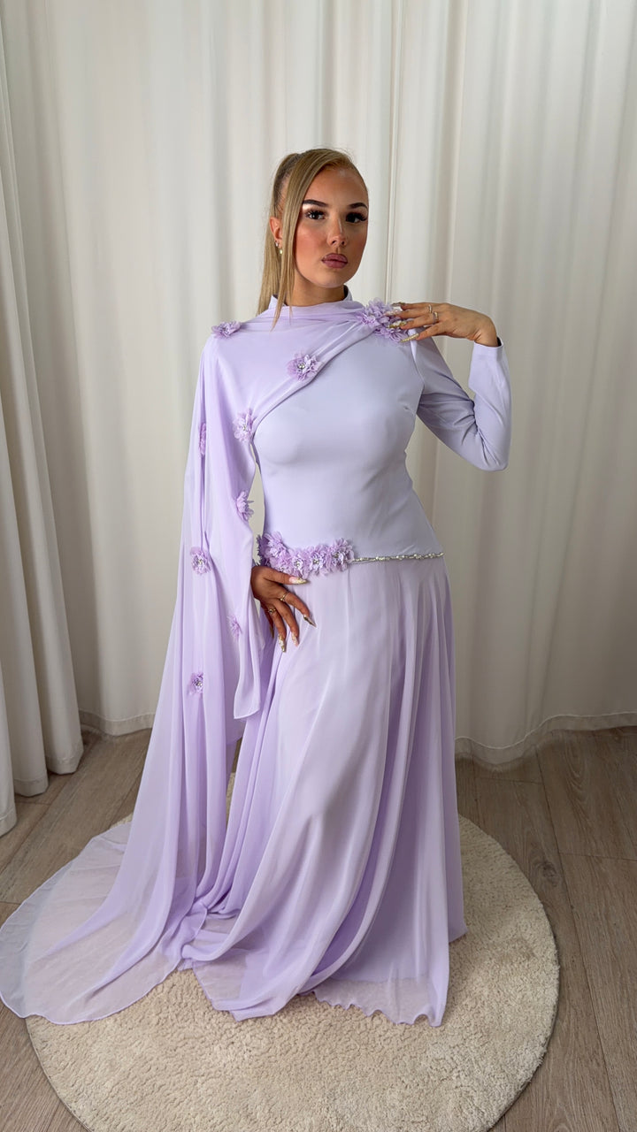 Modest Bloom Dress