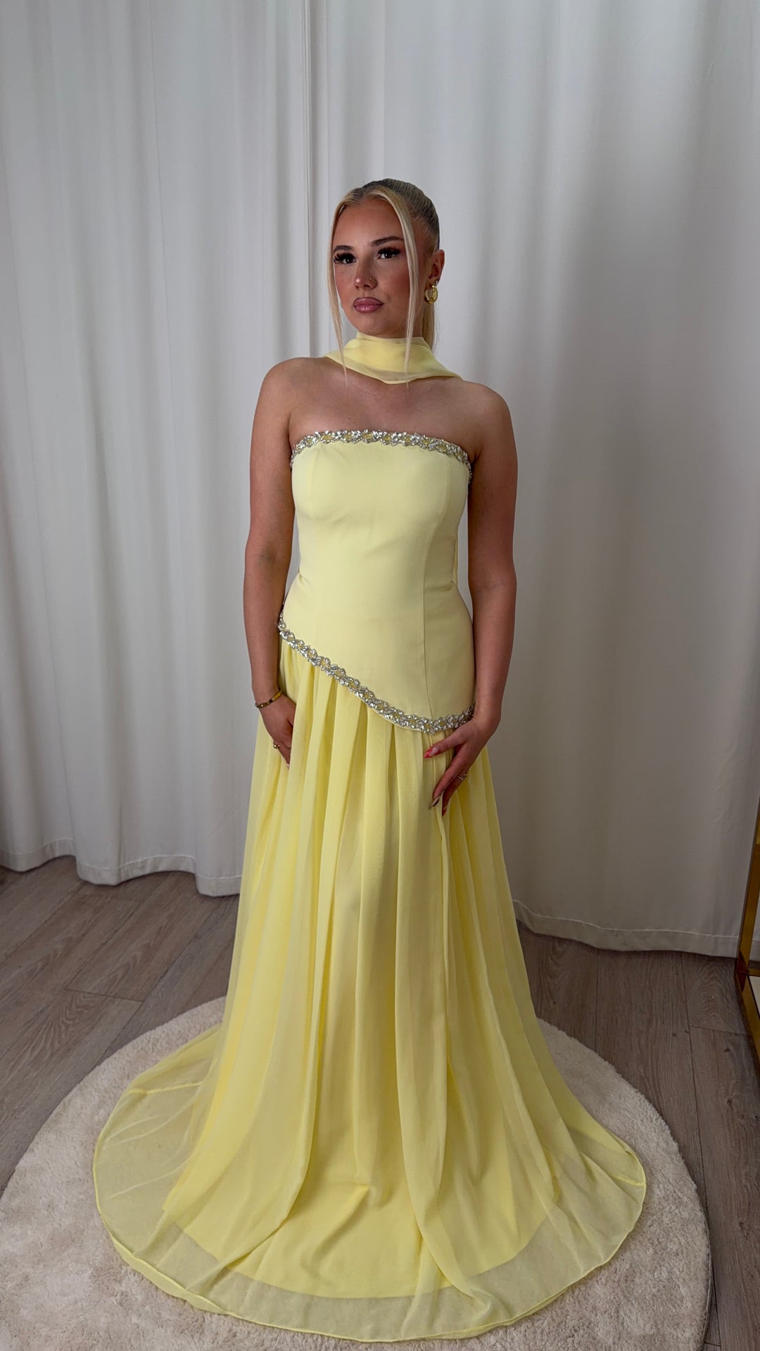 LUXURY 3-PIECE COUTURE DRESS