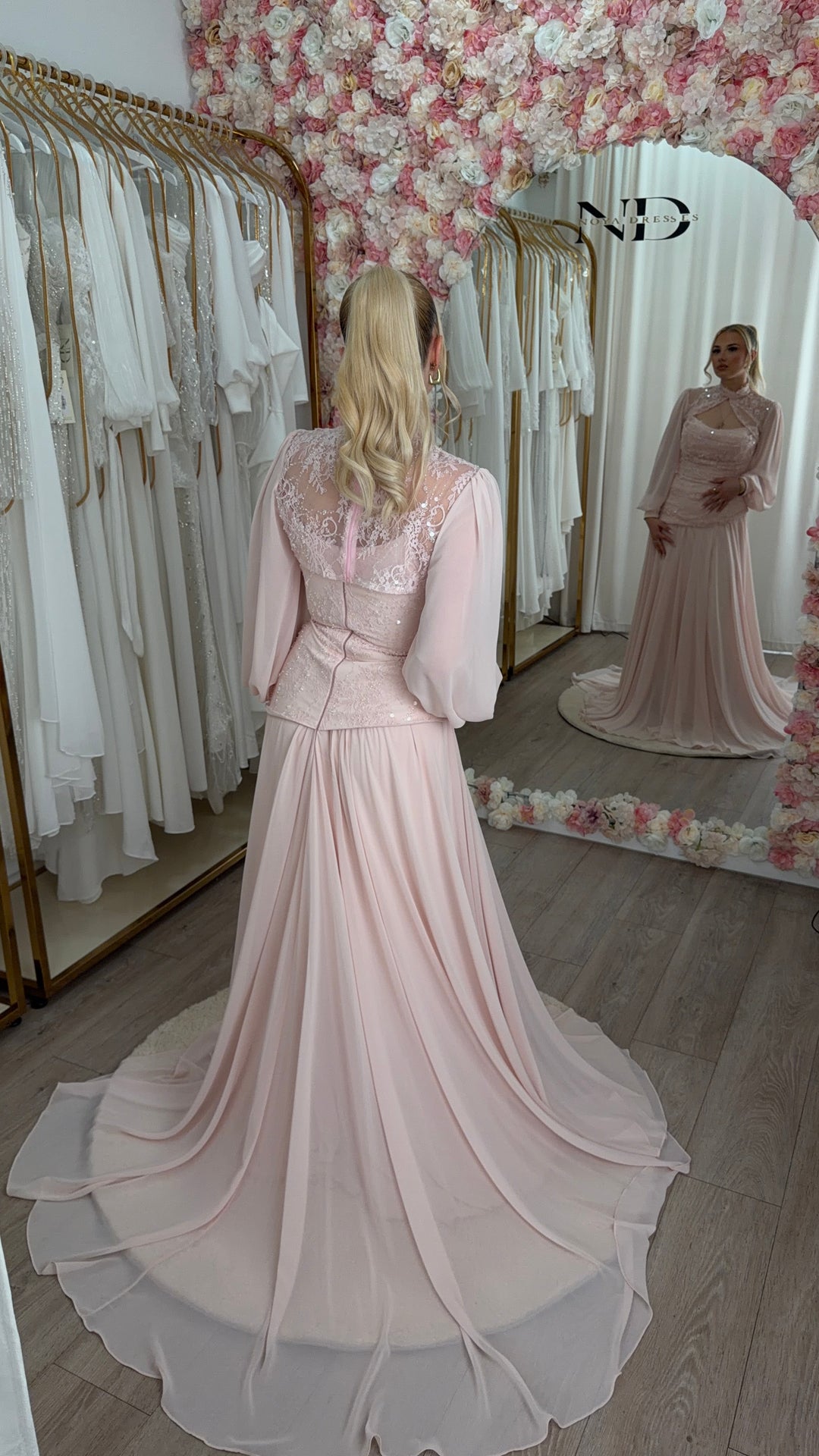 Nora Dress- Rosa