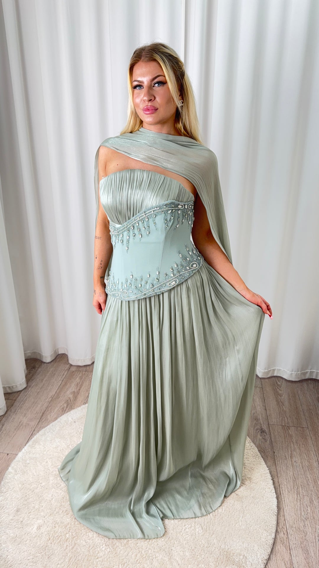 Mint Corsett Dress
