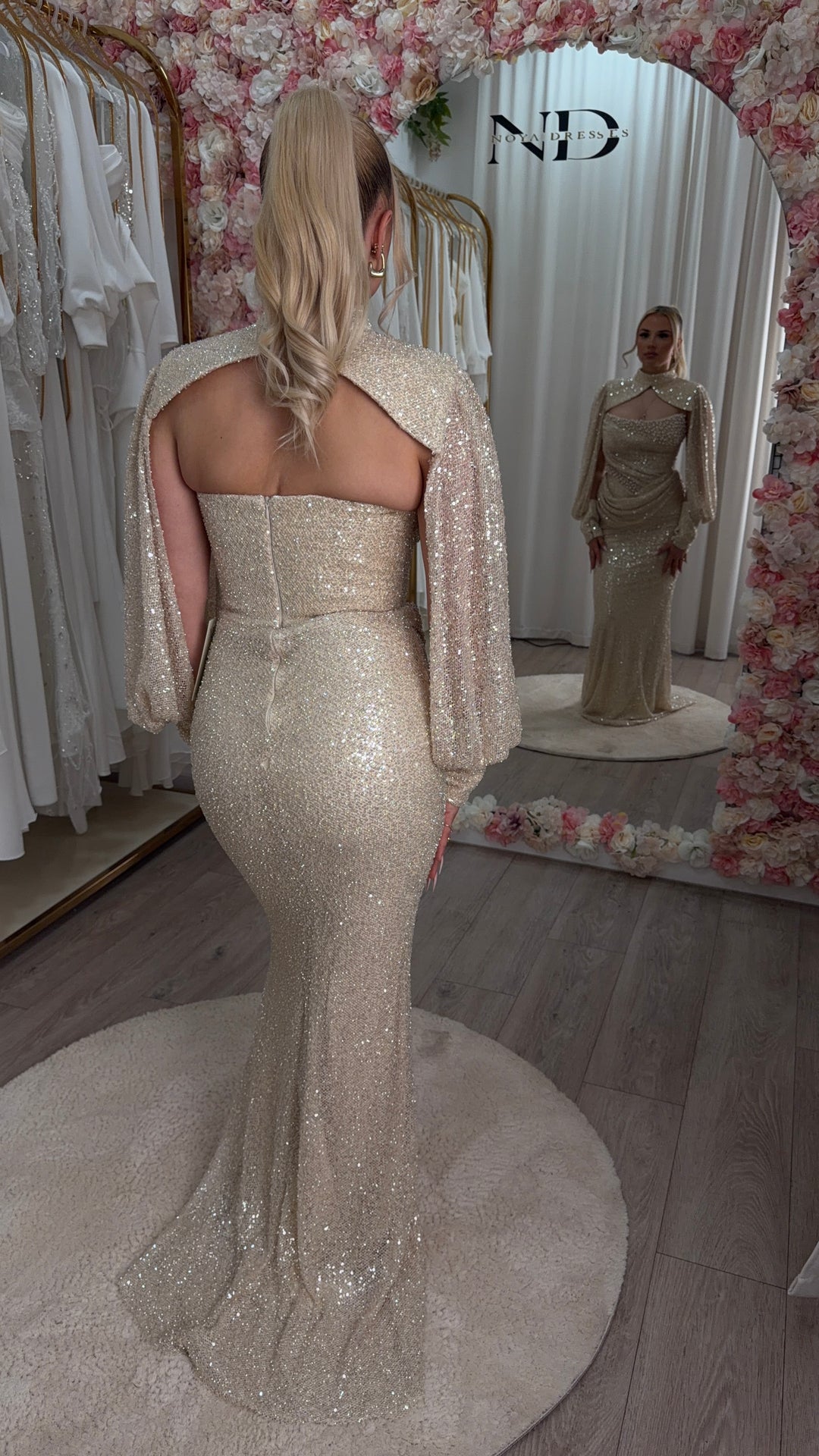 Two-Piece Couture Gown