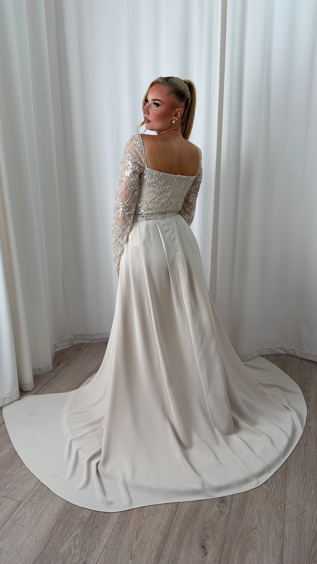 Pearl Lace Dress