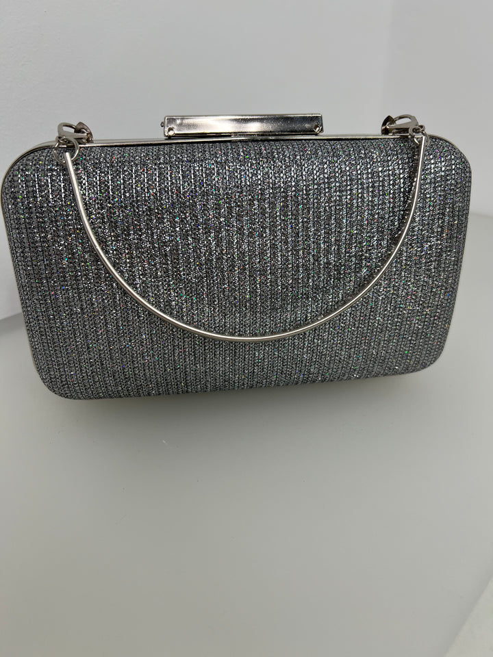 Dark Silver Clutch