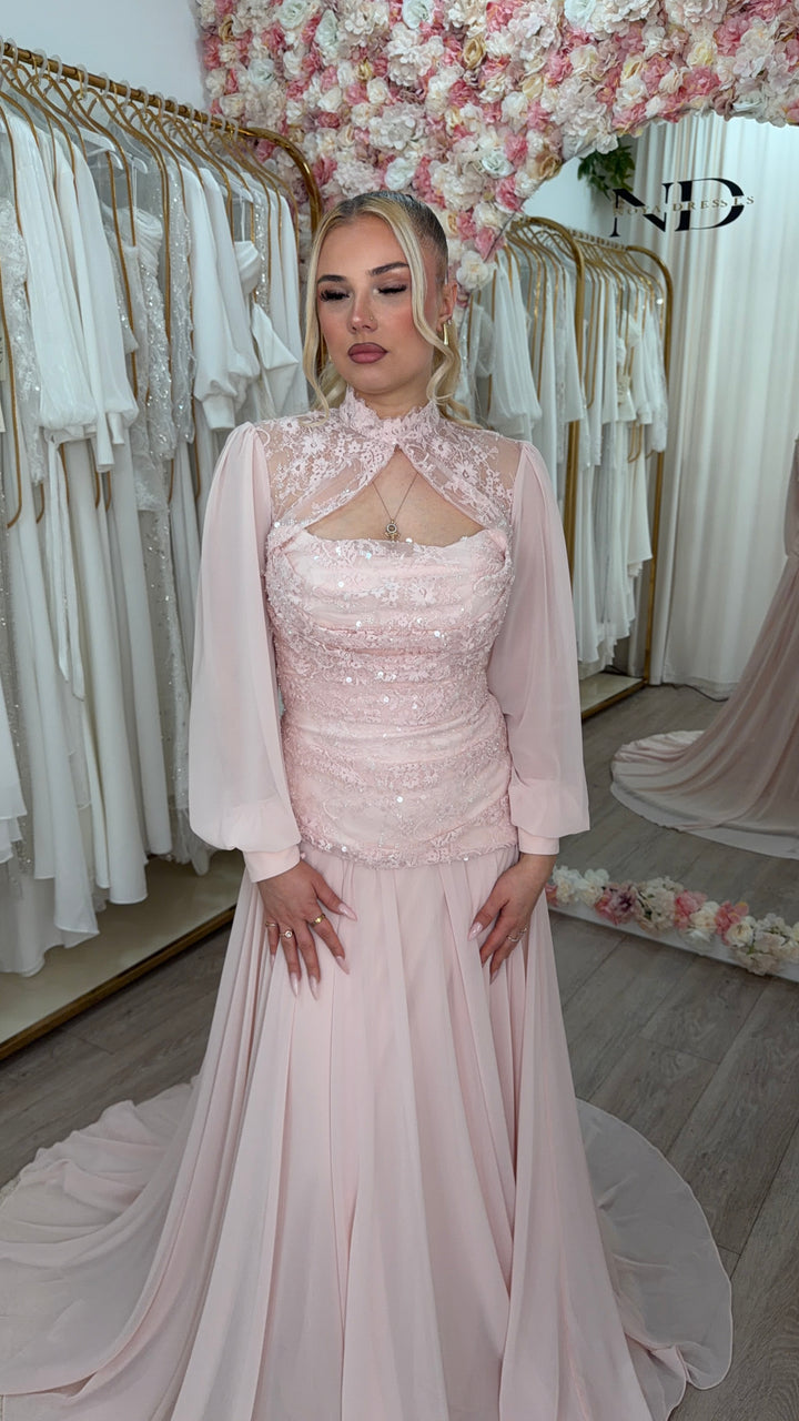 Nora Dress- Rosa