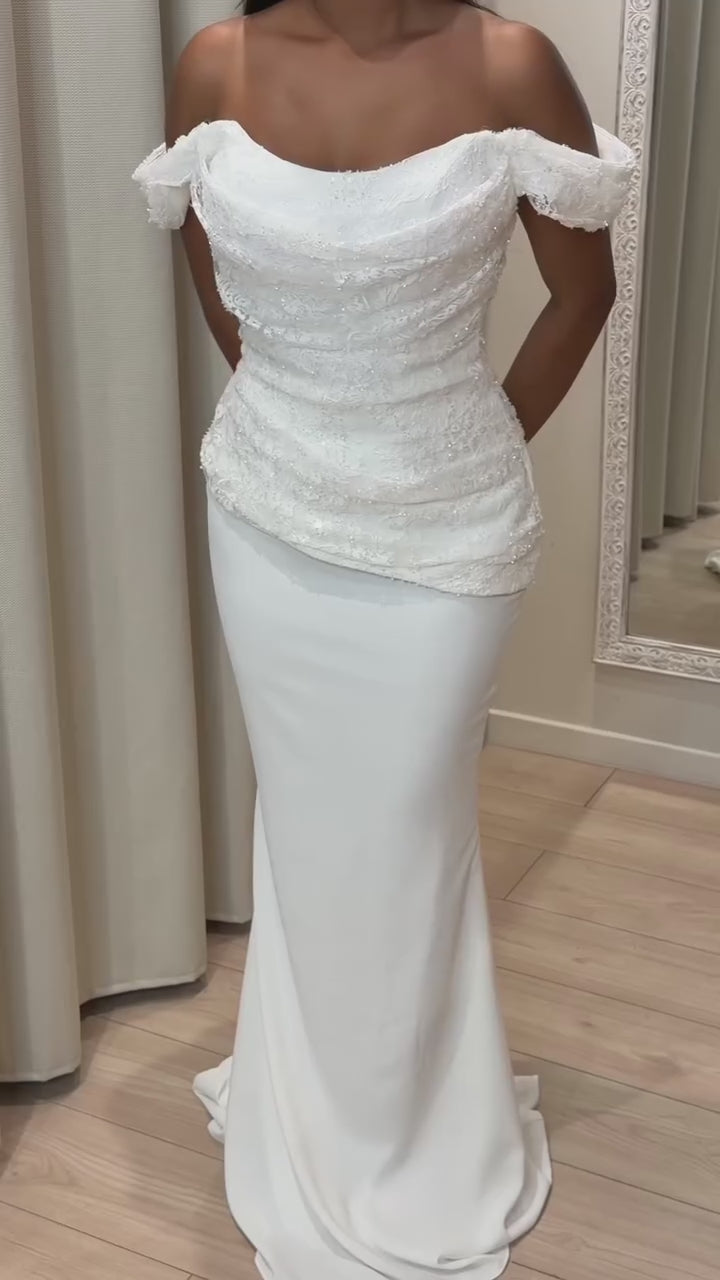 Elira Dress – Weiß